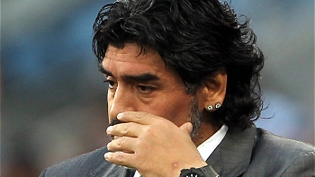 Diego Maradona y eliminación de Argentina: 