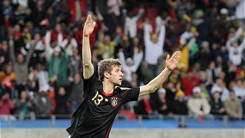 Thomas Muller fue elegido el Mejor Jugador Joven de Sudáfrica 2010