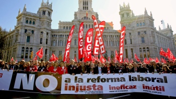 Españoles dieron el vamos a las manifestaciones contra la reforma laboral