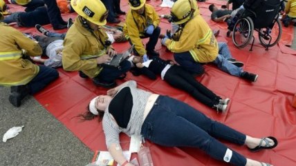   Un simulacro de tragedia aérea en Estados Unidos 