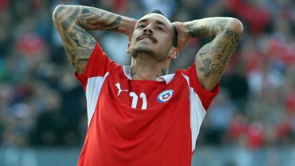 Mauricio Pinilla fue nominado para los duelos clasificatorios ante Colombia y Ecuador