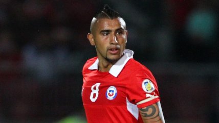 Arturo Vidal reconoció 