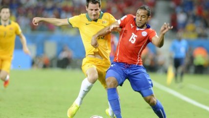 Beausejour sentenció la victoria de Chile sobre Australia en el Mundial