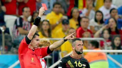 Belga Defour, sancionado con un partido de suspensión