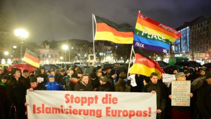   Manifestaciones y contramanifestaciones islamófobas en Alemania 