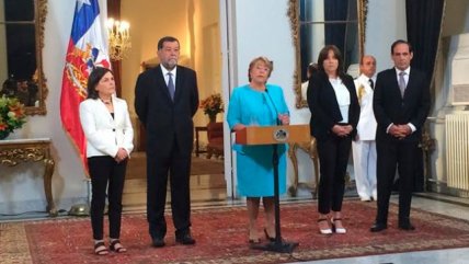   Presidenta Bachelet anunció la sustitución de Onemi 