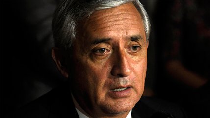 Renunciado presidente de Guatemala: Estoy dispuesto a enfrentar la situación