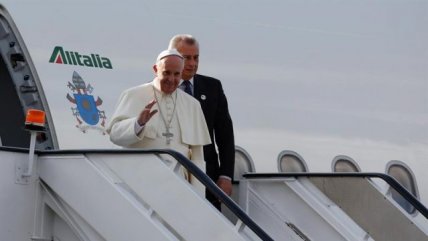   El papa Francisco llegó este miércoles a Kenia 