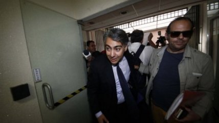   ME-O llegó a declarar a la Fiscalía en medio de manifestaciones 