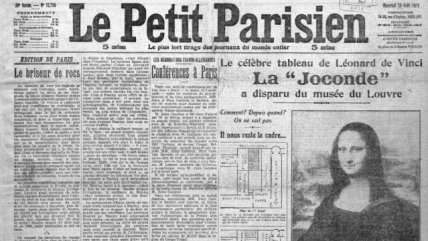   La Historia es Nuestra: El día que la Mona Lisa se volvió global 