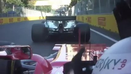   El peligroso incidente entre Lewis Hamilton y Sebastian Vettel en el Gran Premio de Europa 