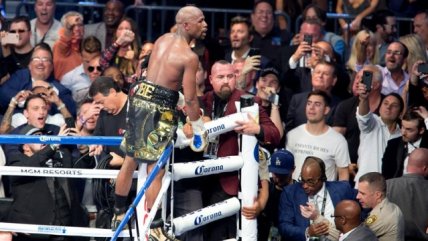   Las postales que dejó el combate entre Floyd Mayweather y Conor McGregor 