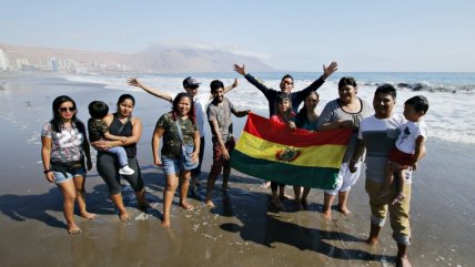   Grupo de bolivianos realizó 