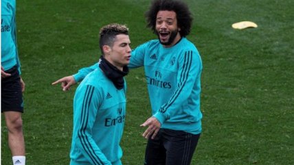   ¡Está encendido! Cristiano Ronaldo sorprendió con otra chilena en entrenamiento de Real Madrid 