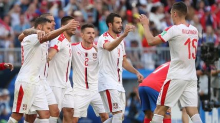 Serbia superó a Costa Rica en su estreno por el Mundial de Rusia 2018