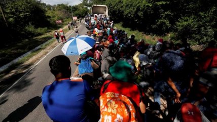   El difícil futuro tras el extenso trayecto de la caravana de migrantes 