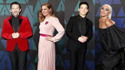   La alfombra roja de los Premios de los Gobernadores, los primeros Óscar de la temporada 