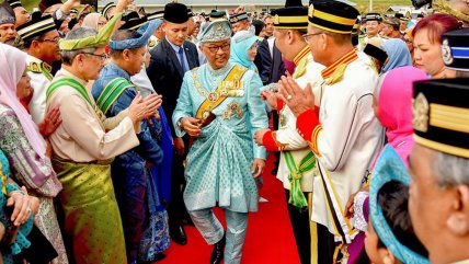   Malasia coronó a su nuevo rey 