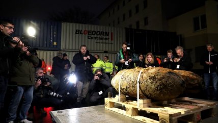  Desactivan cuatro bombas de la Segunda Guerra Mundial en Alemania  