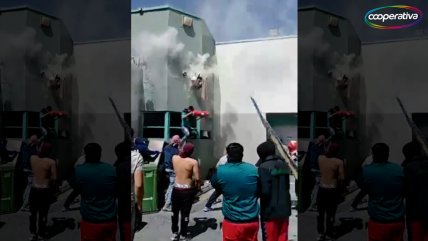   Así se vivió el motín dentro del penal Santiago 1 