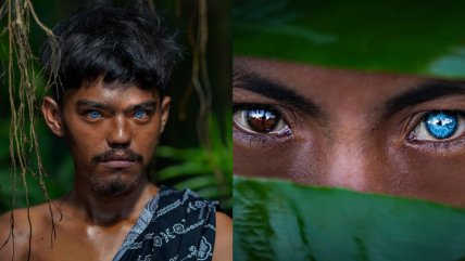  Tribu sorprendió al mundo por sus brillantes ojos azules  