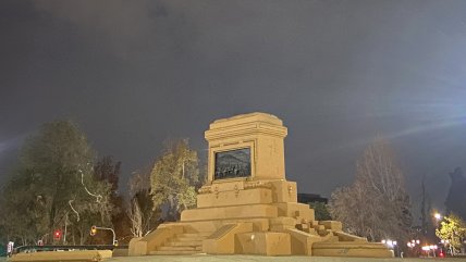   La Plaza Baquedano sin Baquedano 