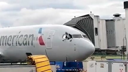   Pasajero entró a la cabina de un avión y dañó varios instrumentos antes de despegar 