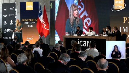   Con Boric presente, Rincón abordó el 