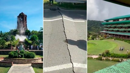   El terremoto en Filipinas dejó cuatro muertos y causó graves daños en casi 200 edificios 