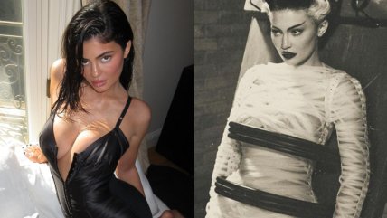  Kylie Jenner hizo destapado homenaje a un clásico del terror  