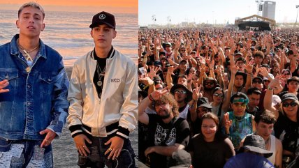  Cris MJ cantó con AK4:20 en Lollapalooza  