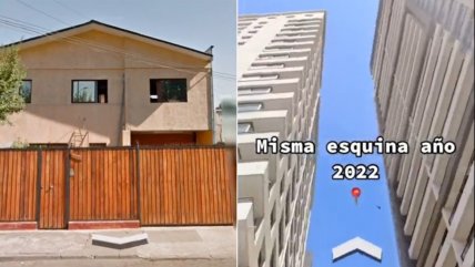  El drástico cambio de Estación Central en 10 años  