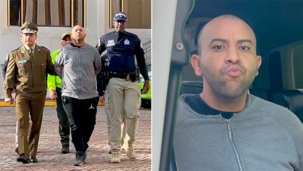   Detenido en Colombia por crimen del carabinero Sánchez lanzó besos a las cámaras 