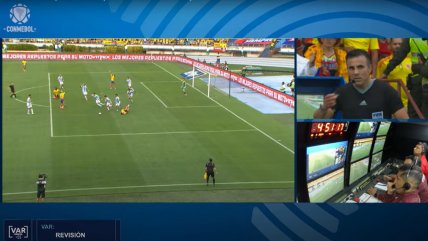   Conmebol liberó diálogo del VAR con Piero Maza en comentado penal contra Argentina 