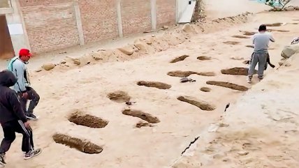   Encuentran presunta zona de sacrificio de niños de cultura preinca en Perú 