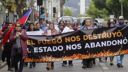   Familias de víctimas de megaincendio exigen indemnización al Estado 