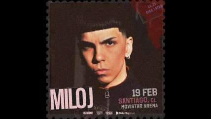   Milo J vuelve a Chile: Fecha, lugar y venta de entradas 