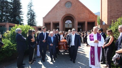   El funeral del expresidente de la CPC Alfonso Swett 