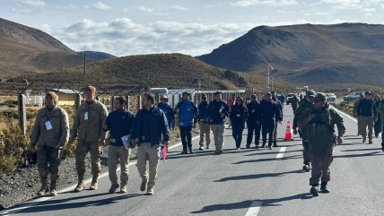  Exsoldados y conscriptos participan de reconstitución de escena de la muerte de Franco Vargas 