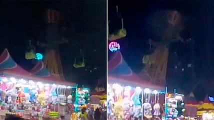   Torre de teleférico se desplomó en feria de México 