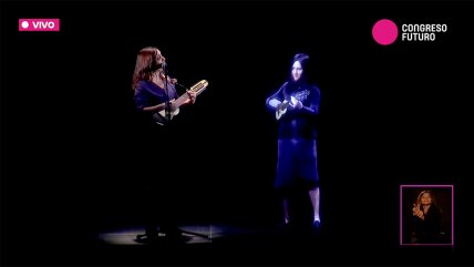   Ciencia y cultura de la mano: Violeta y Javiera Parra abrieron el Congreso Futuro 