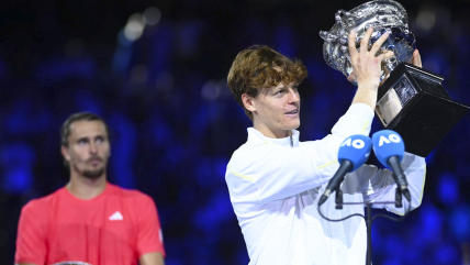   El orgullo de Sinner contrastó con la desilusión de Zverev en el Abierto de Australia 