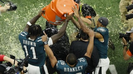   Las celebraciones de los Eagles tras adjudicarse el Super Bowl 