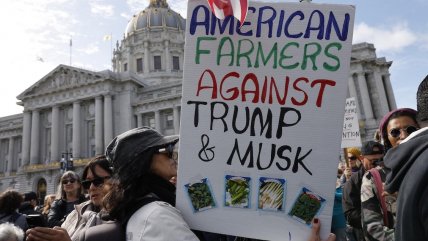   California: Manifestantes protestaron contra la agenda Trump 