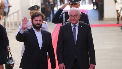   Presidente de Alemania se reunió con Gabriel Boric en La Moneda 