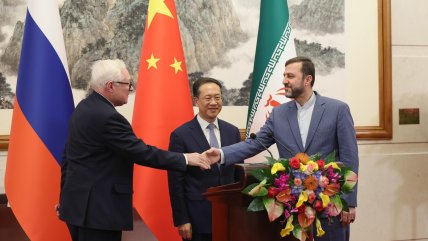   China, Rusia e Irán piden el fin de las sanciones y crear una buena atmósfera diplomática 