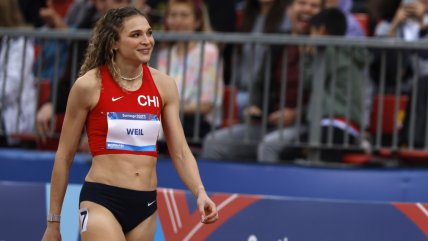   Martina Weil se instaló en la final en el Mundial Indoor de China 