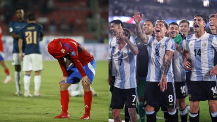   Resumen: La Roja sigue hundida en las Clasificatorias y Argentina sacó pasaje al Mundial 
