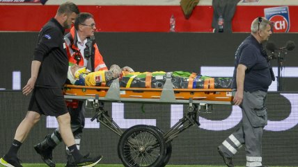   Preocupación en Alemania: Arquero sufrió un golpe en la cabeza y fue sustituido inconsciente 