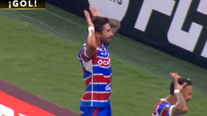   [VIDEO] Juan Martín Lucero puso la guinda a la paliza de Fortaleza contra Colo Colo 